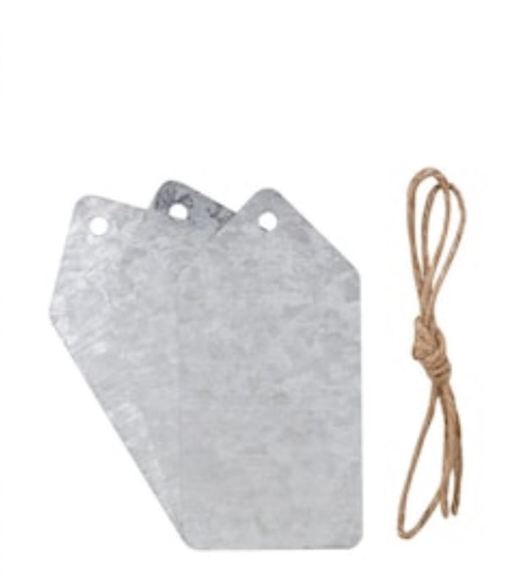 “Metal Tag Trio – 3.5” | Perfect for labeling, gifting, DIYs & more”