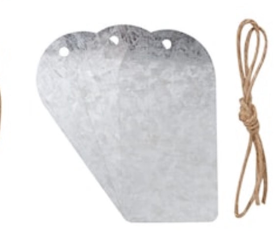 “Metal Tag Trio – 3.5” | Perfect for labeling, gifting, DIYs & more”