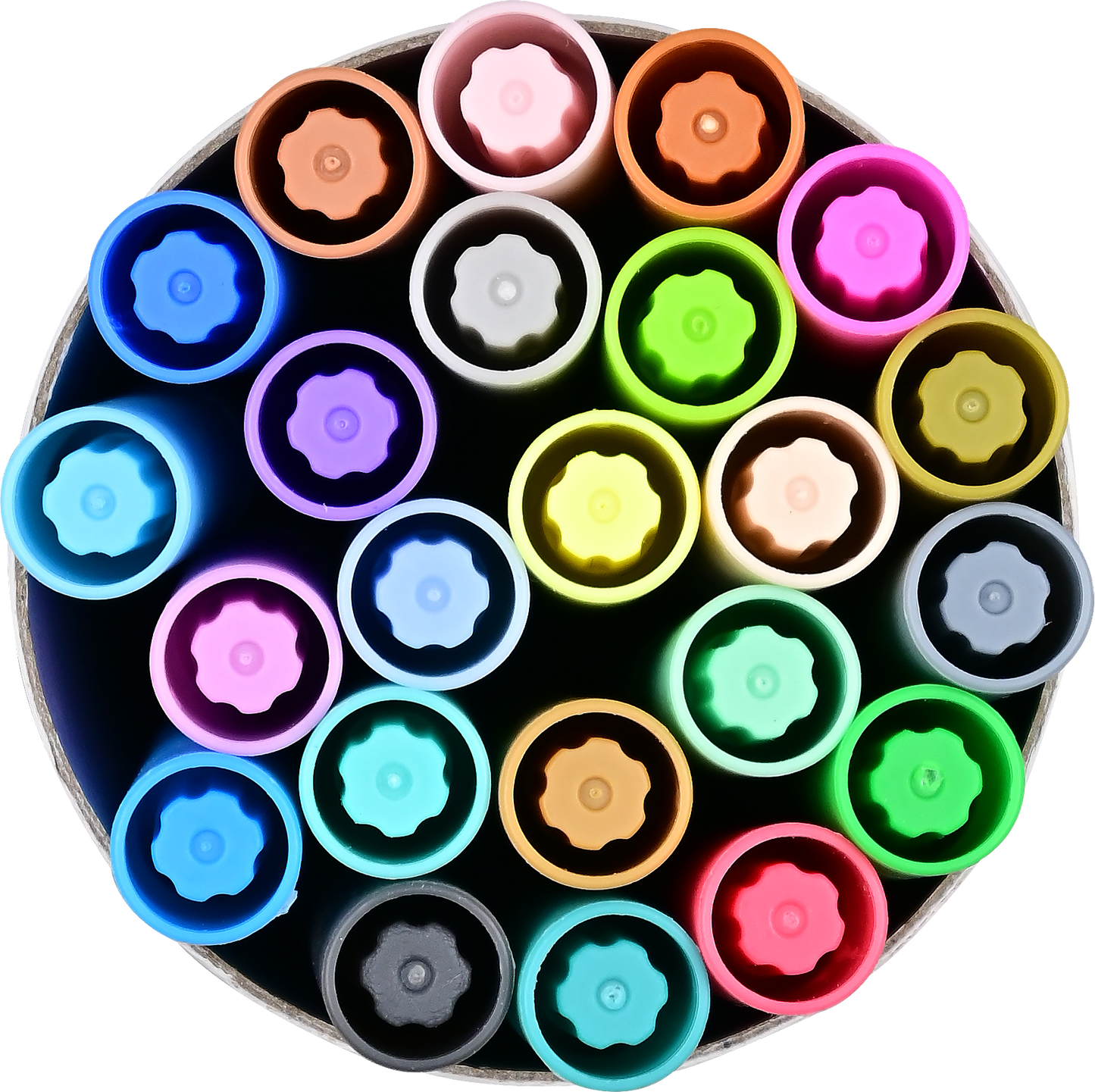 Studio Series Dual-Tip Pastel Markers (Set of 24) by Peter Pauper Press -