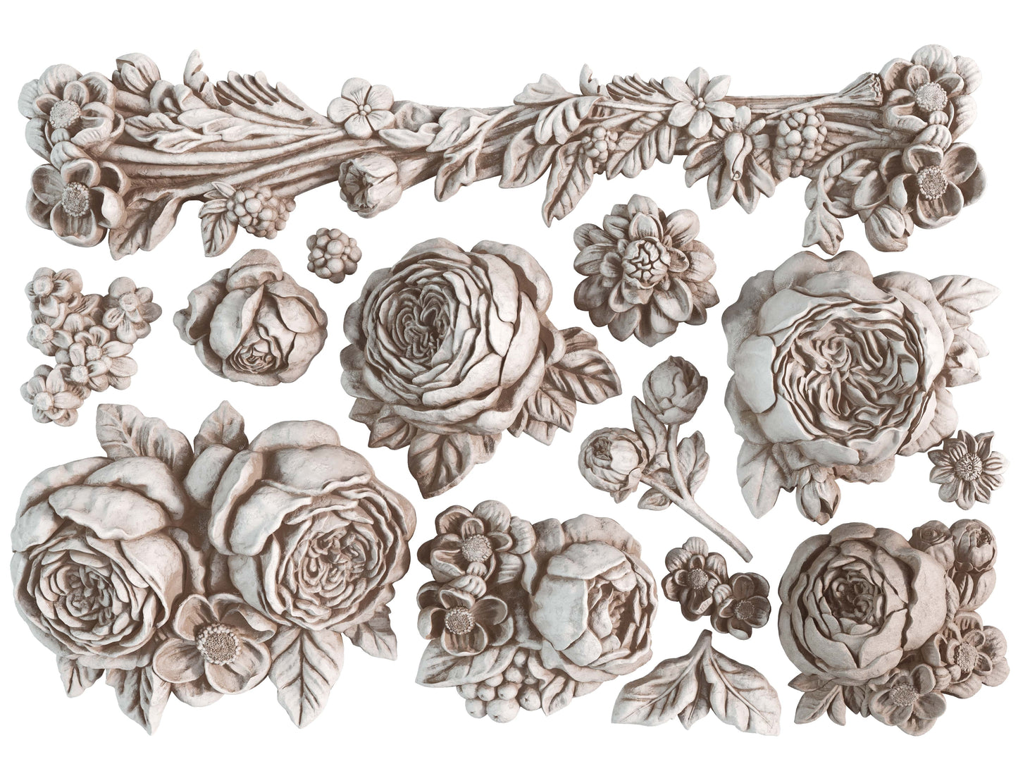 FELICITE 5X7 IOD MOULD™ - Iron Orchid Designs