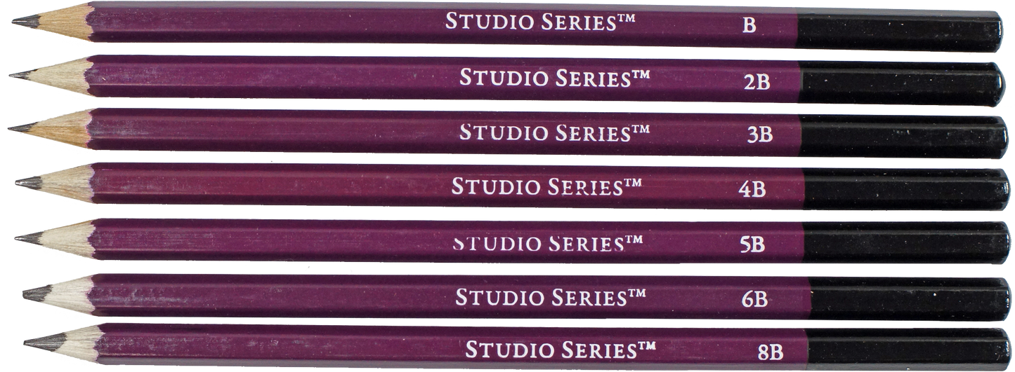 Studio Series 26-Piece Sketch & Drawing Pencil Set by Peter Pauper Press