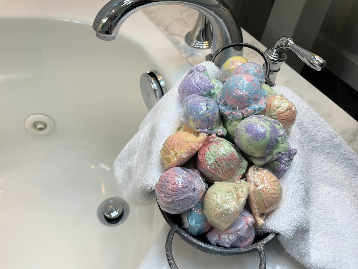 Pear Berry - Bubble Scoops Solid Bubble Bath