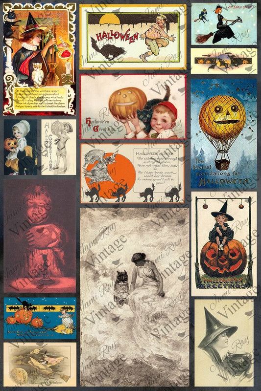 Vintage Halloween | JRV Decoupage  Paper 30x20inch