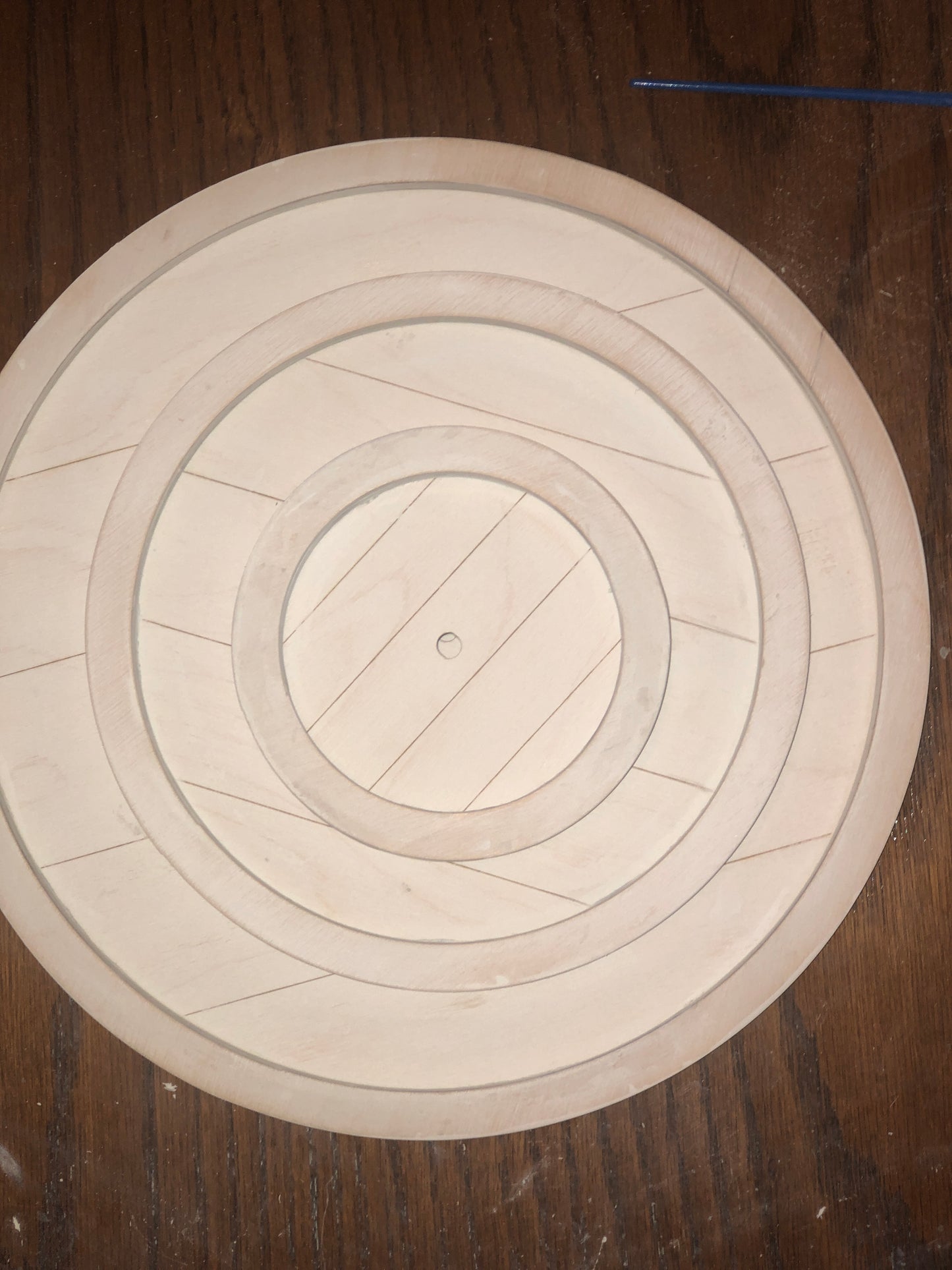 Mini Three -Tiered Tray - Hand Painted | The Stilwell House