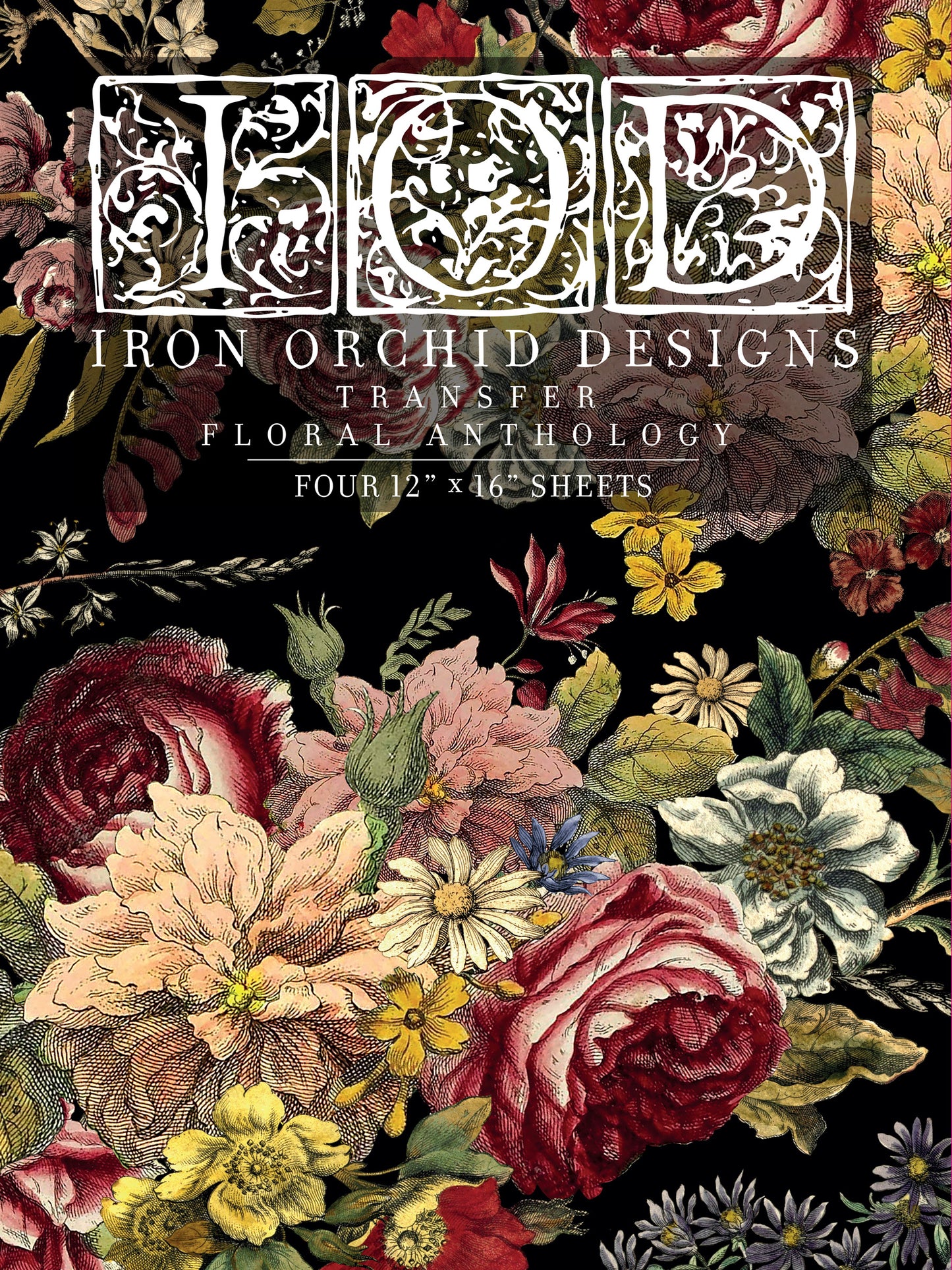 IOD Floral Anthology IOD Transfer 12x16 Pad™