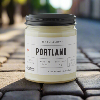 Landmark Fine Goods - Oregon 1859 Collection® Candle - Portland