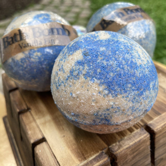 - Goat Milk Bath Bomb - VANILLA FIG