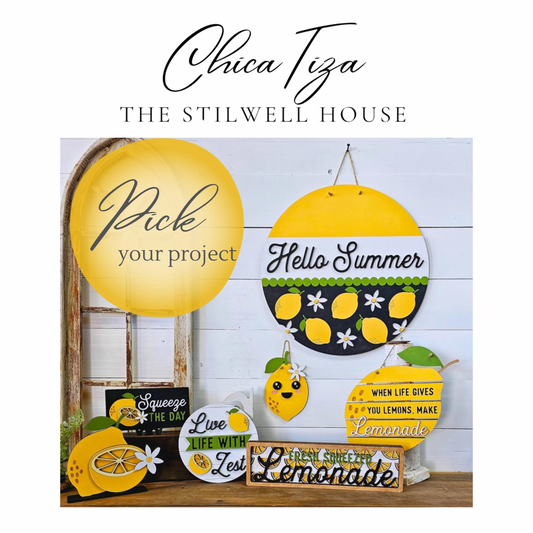 Summer Lemons - pick your project