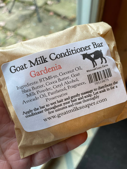 Goat Milk Solid Conditioner Bar: Black Raspberry Vanilla