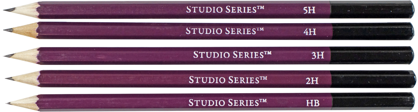 Studio Series 26-Piece Sketch & Drawing Pencil Set by Peter Pauper Press
