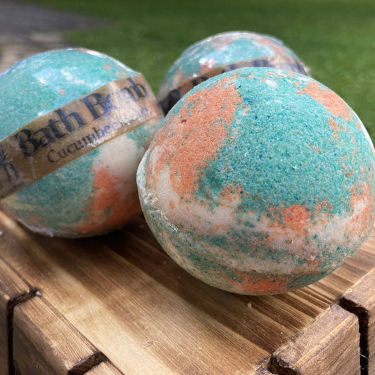 Goat Milk Bath Bomb - CUCUMBER MELON