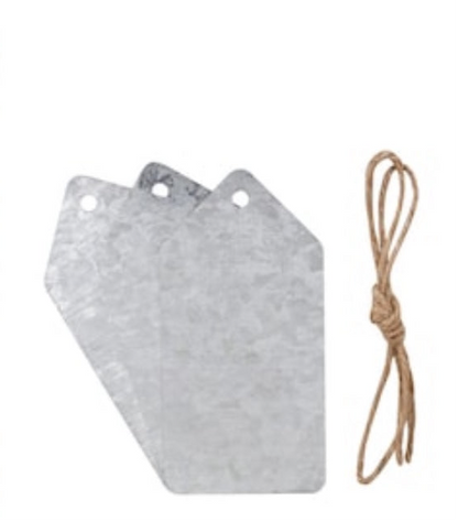 “Metal Tag Trio – 3.5” | Perfect for labeling, gifting, DIYs & more”