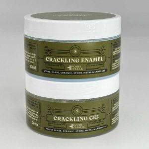 Posh Chalk Crackling Enamel (2 Components) – 200ml + 200ml (2 Components)