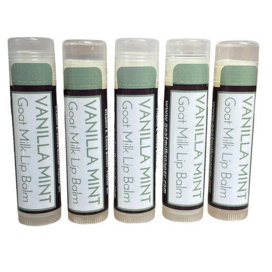 Vanilla Mint Goat Milk Lip Balm