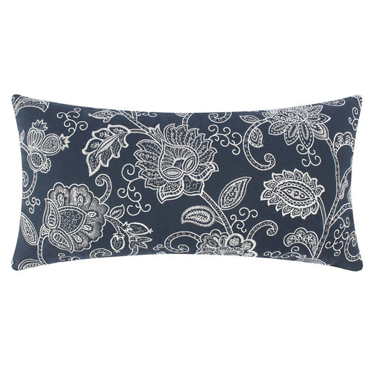 Levtex Home - Aditya Navy Pillow: 12x24