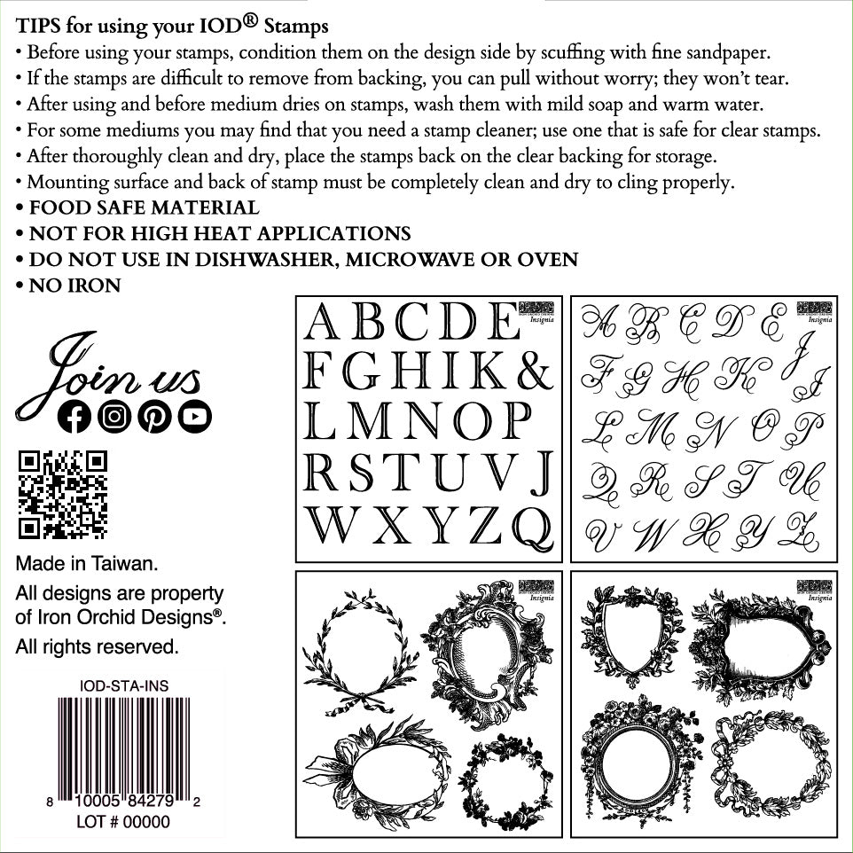 Insignia 6x6 IOD Stamp™