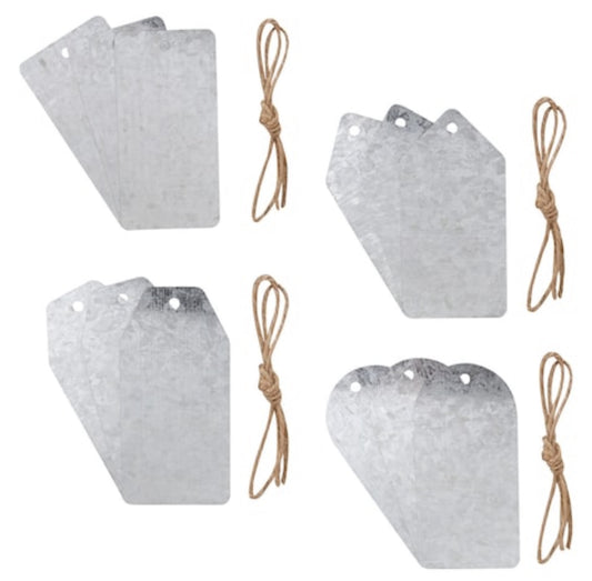 “Metal Tag Trio – 3.5” | Perfect for labeling, gifting, DIYs & more”
