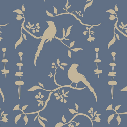 Annie Sloan Stencil * CHINOISERIE BIRDS