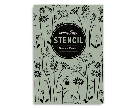 Annie Sloan Stencil - Meadow Flowers