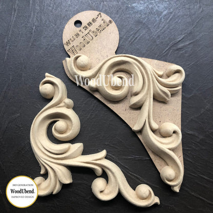 Decorative Scroll WUB1386-7 17.5x8cm