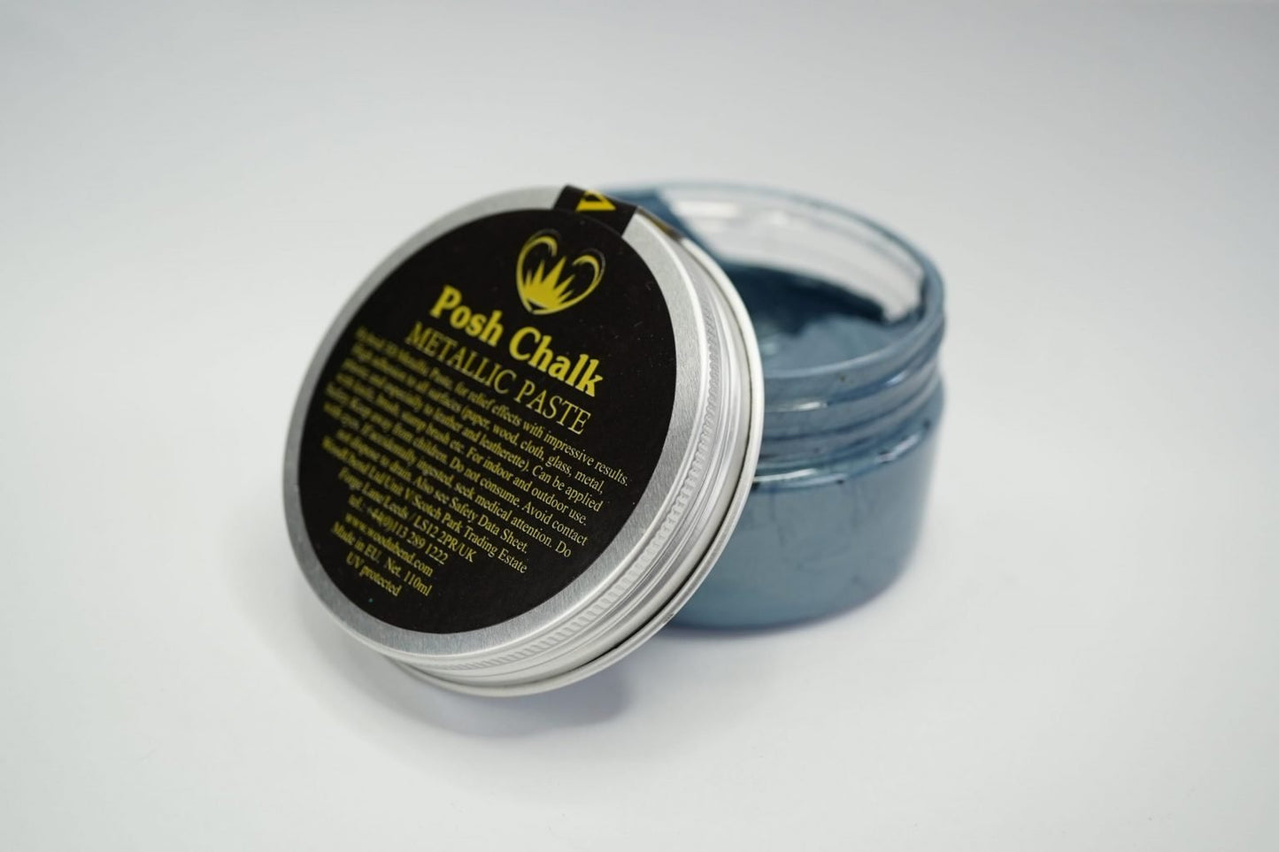 Posh Chalk Metallic Paste -  Blue Prussian 110ml