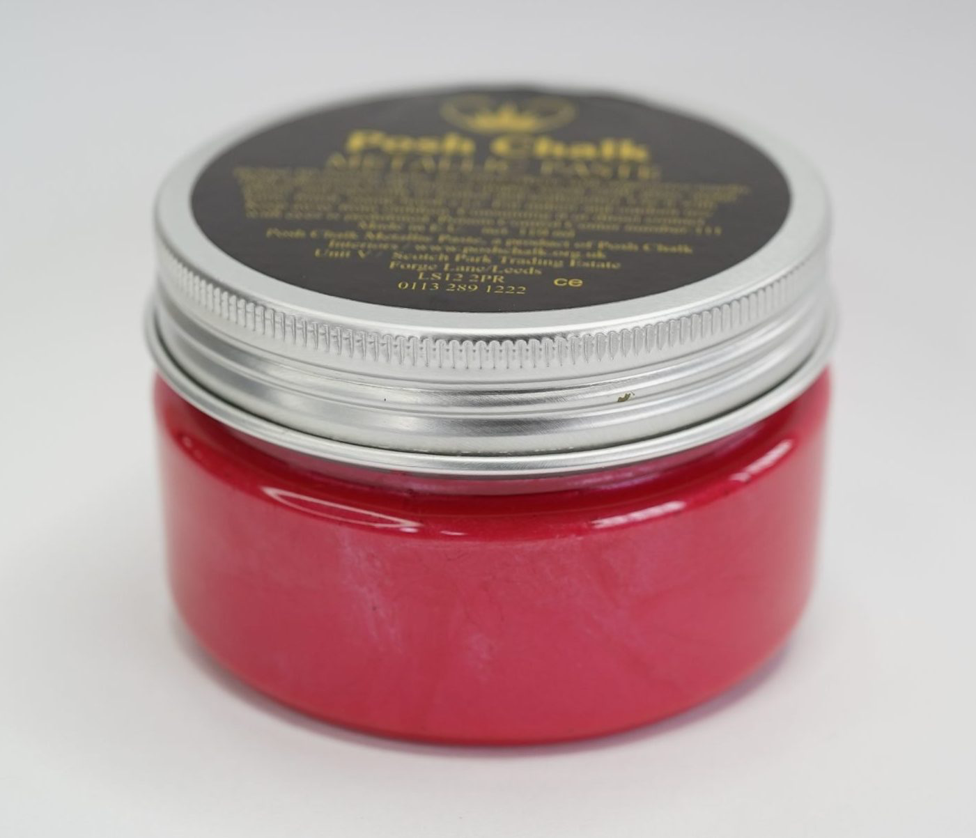 Posh Chalk Metallic Paste - Red Medium Cadmium 110mld
