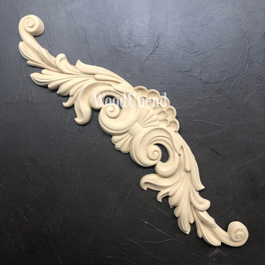 Pack of Two Pediments WUB1261A 48x12.5cm