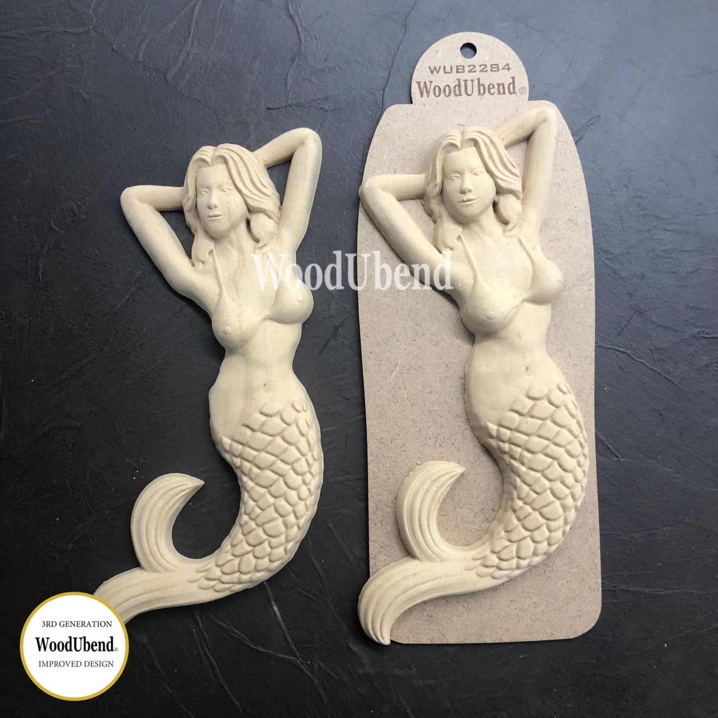 Pack of Two Mermaid WUB2284 26x14cms
