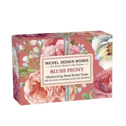 Pink Peony Boxed Single Soap