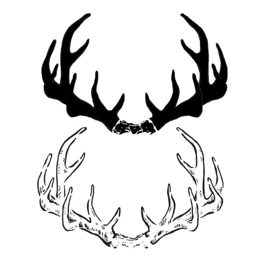 Antlers Stencil