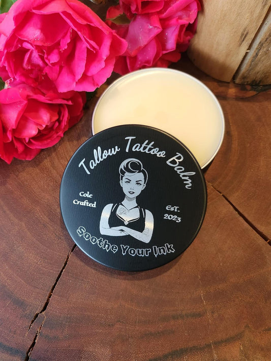 Tallow Tatoo Balm- ColeCraftedPNW