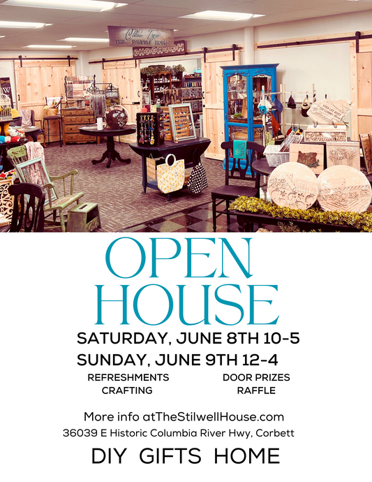 OPEN HOUSE - June 8th and 9th