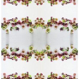 Arctic Bloom Border A1 Posh Chalk Deluxe Decoupage from The House of Mendes