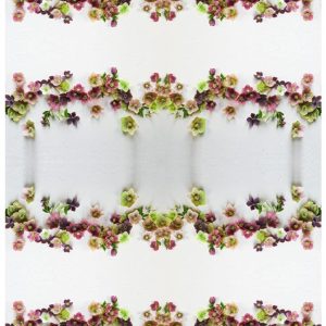 Arctic Bloom Border A3 Posh Chalk Deluxe Decoupage from The House of Mendes