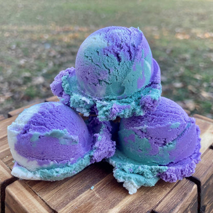 Whitetail Lane Farm Goat Milk Soap - Bubble Scoops - Solid Bubble Bath Lavender Mint