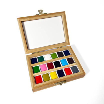 eco-kids / elseware unplug - Elseware watercolors - bamboo box - case