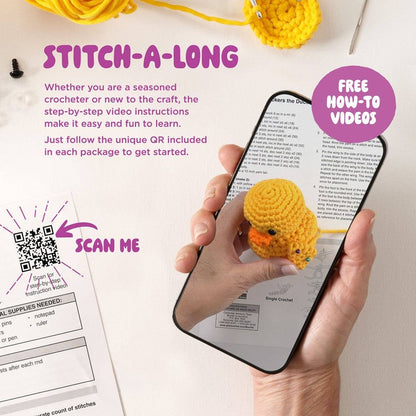 Plaid Crafts - Bucilla Amigurumi Crochet Kit - Sarah the Boba Tea