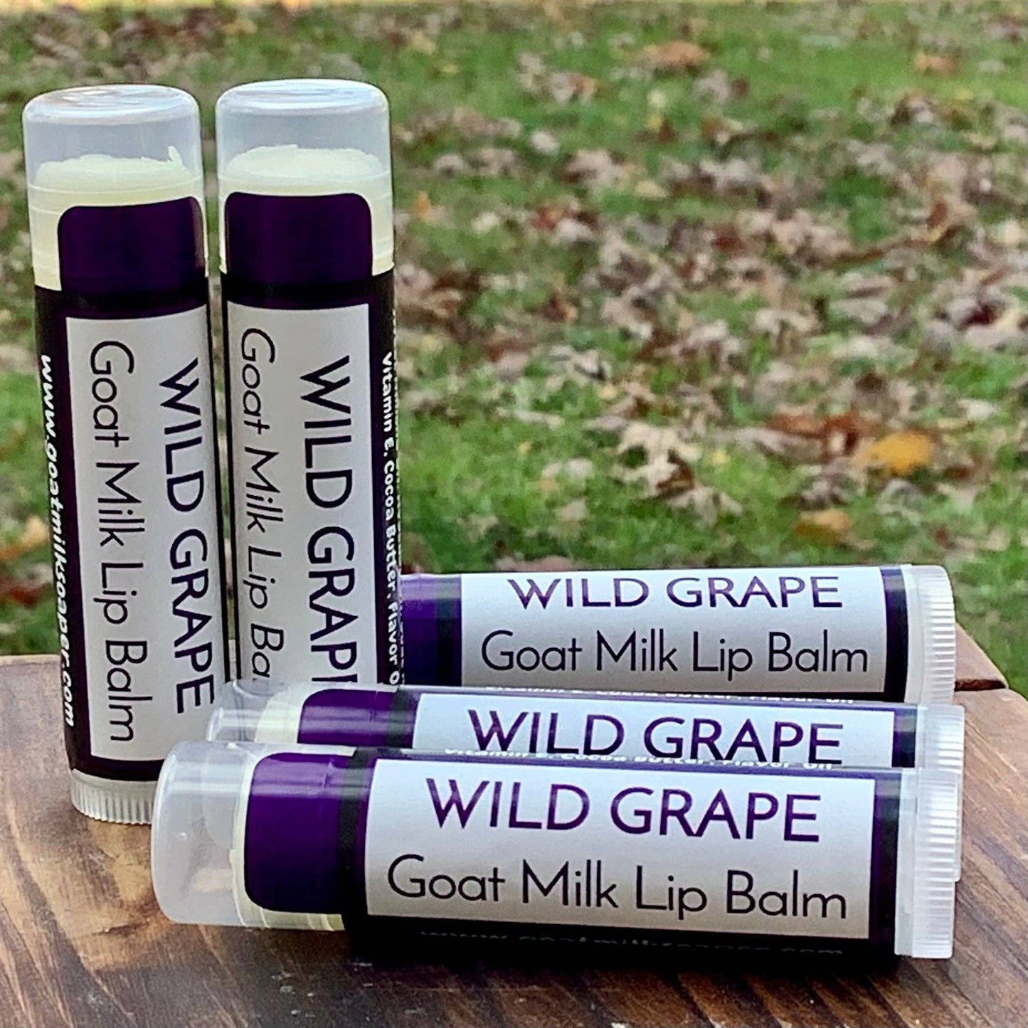 Whitetail Lane Farm Goat Milk Soap - Wild Grape Goat Milk Lip Balm