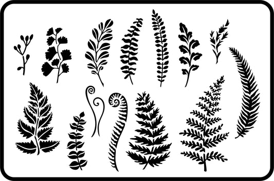 Ferns and Greenery | JRV Stencils