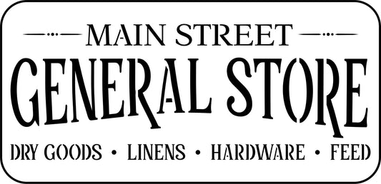 Main Street Sign | JRV Stencils
