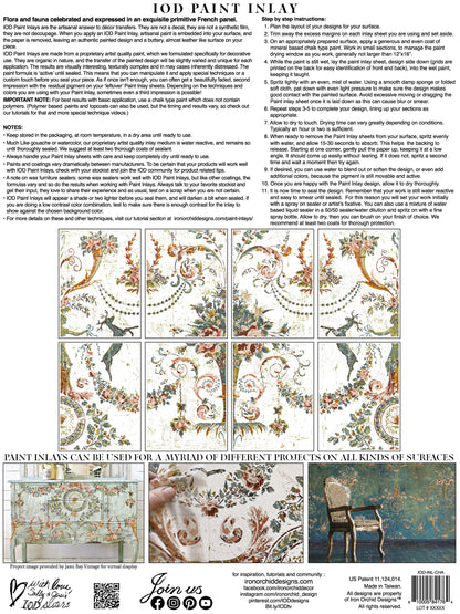 IOD Chateau IOD Paint Inlay