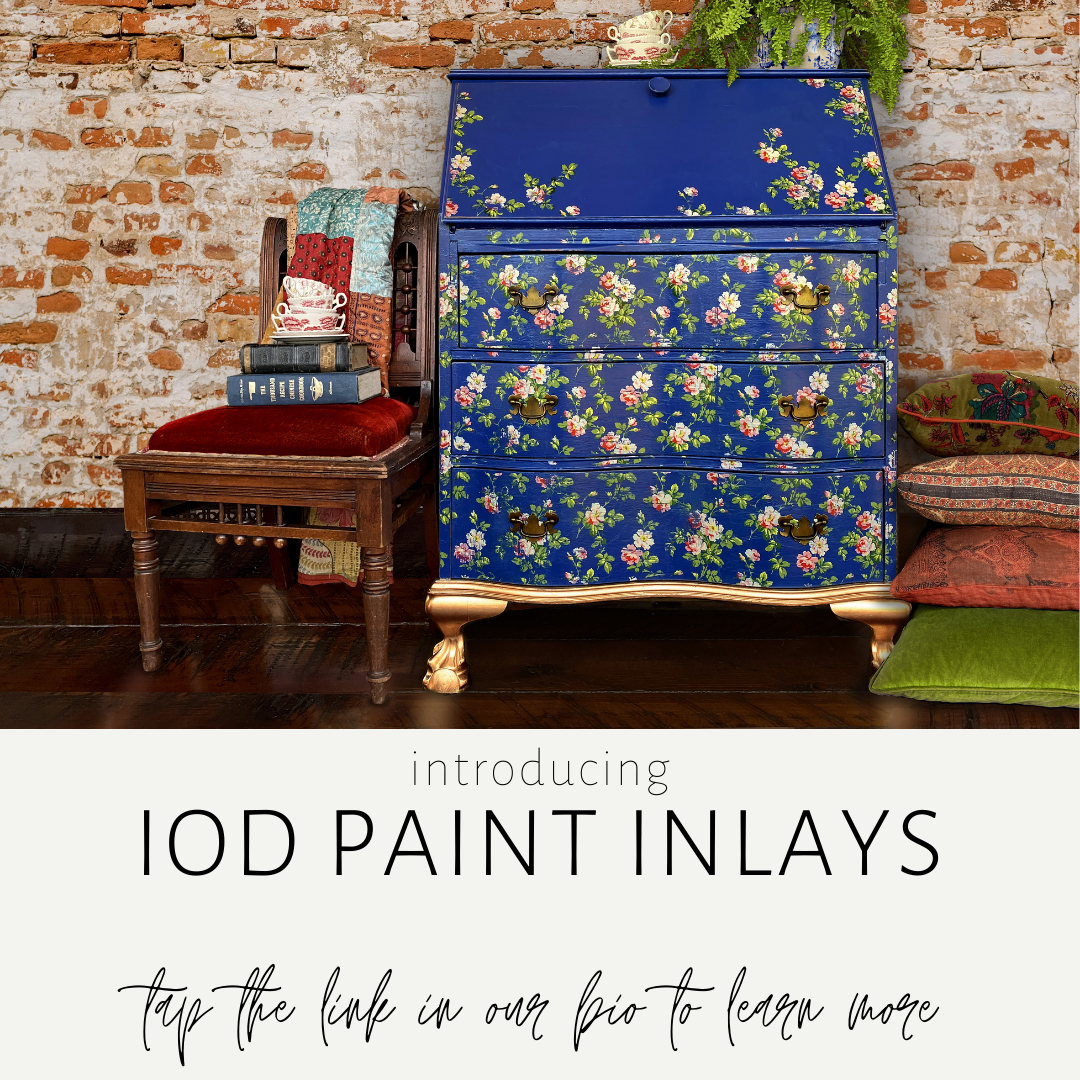 IOD Rose Chintz IOD Paint Inlay 12x16 Pad™